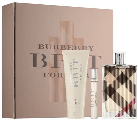 burberry brit gift set price|burberry face towel gift set.